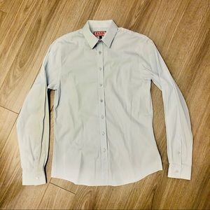 Thomas Pink Dress Shirt Light Blue 16